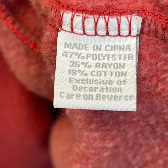 CAPTIVATING APPAREL OU Hoodie Sweatshirt Womens XL Red Pullover Oklahoma Sooners - Picture 6 of 16